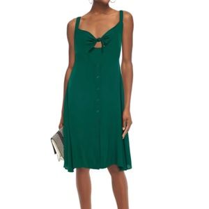 Reformation Frankfort Front Tie Dress
